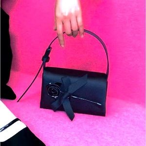RARE Shushu Tong bag with rose design collaboration with Charles & Keith
